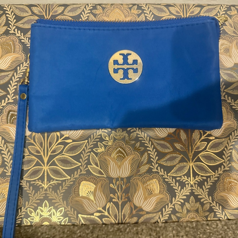 Tory Burch Royal Blue Clutch